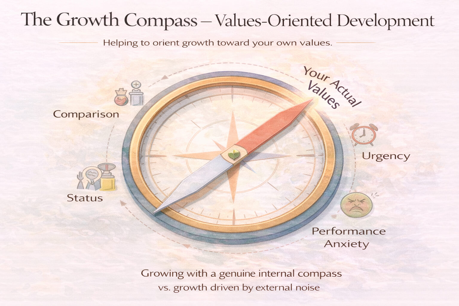 the growth compass - values-oriented development
