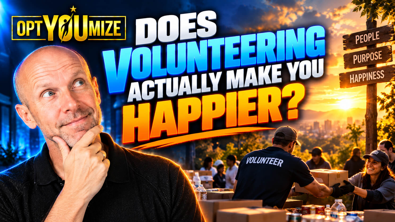 does volunteering make you happier