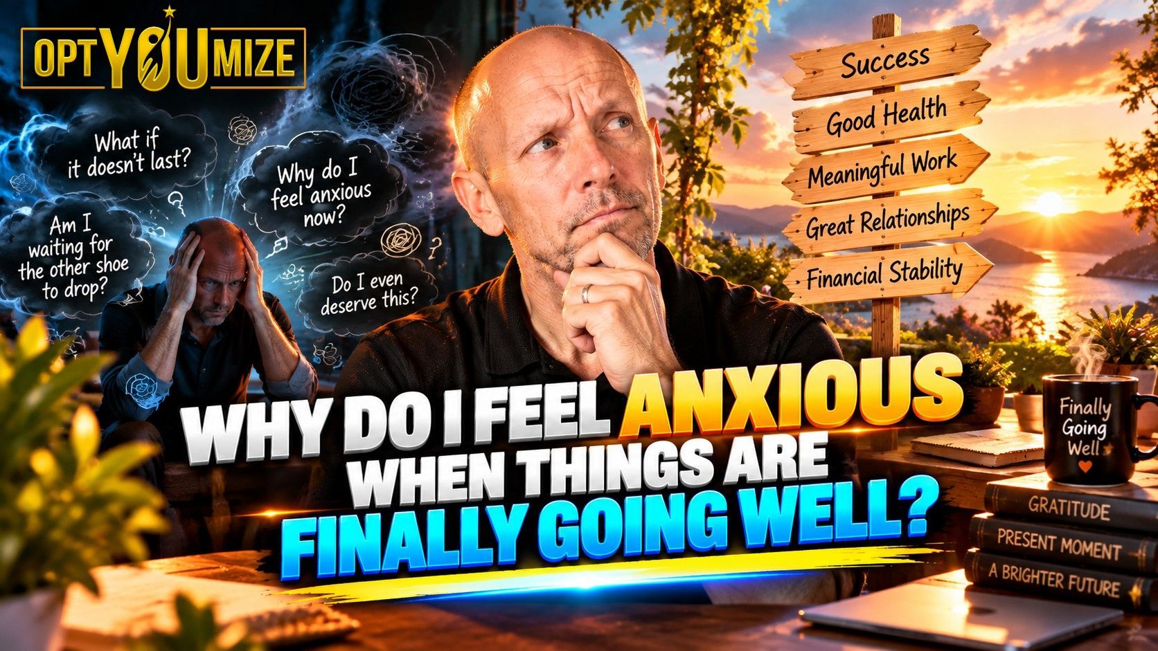 why do i feel anxious when it's going well