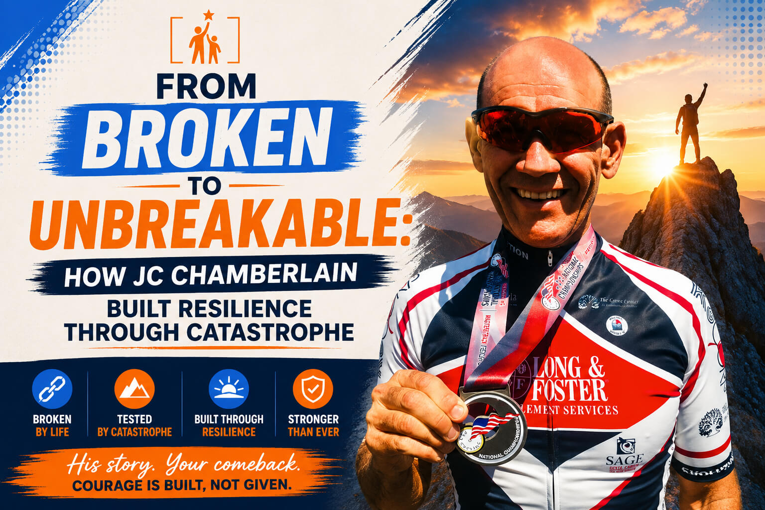 From Broken to Unbreakable: How JC Chamberlain Built Resilience Through Catastrophe