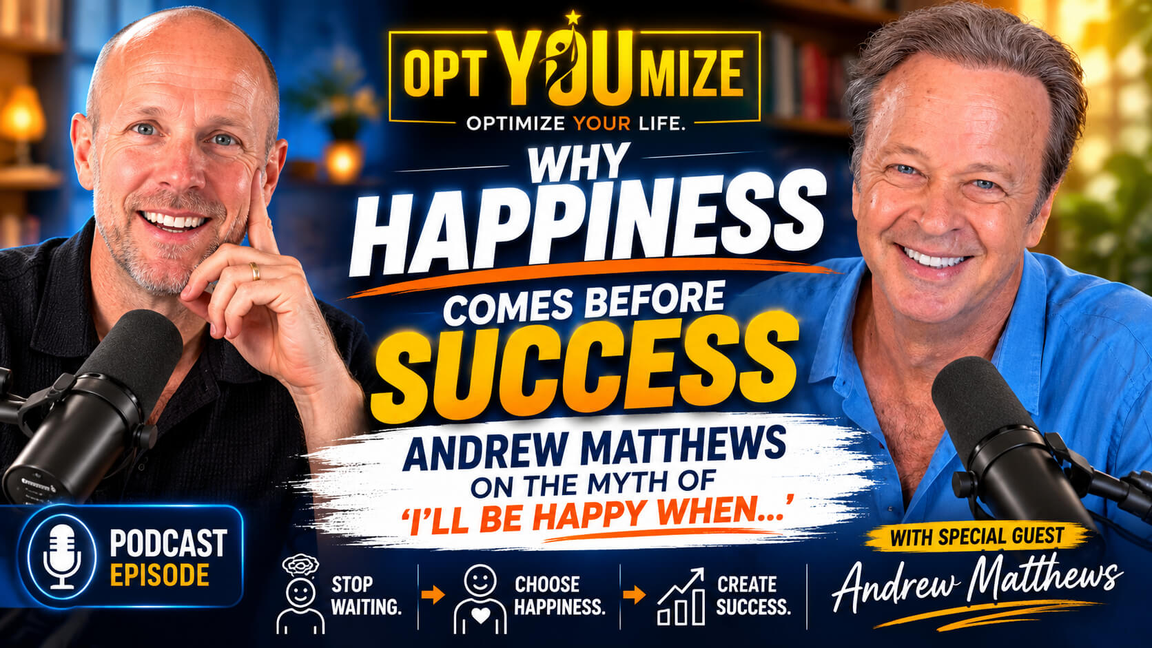 happiness before success