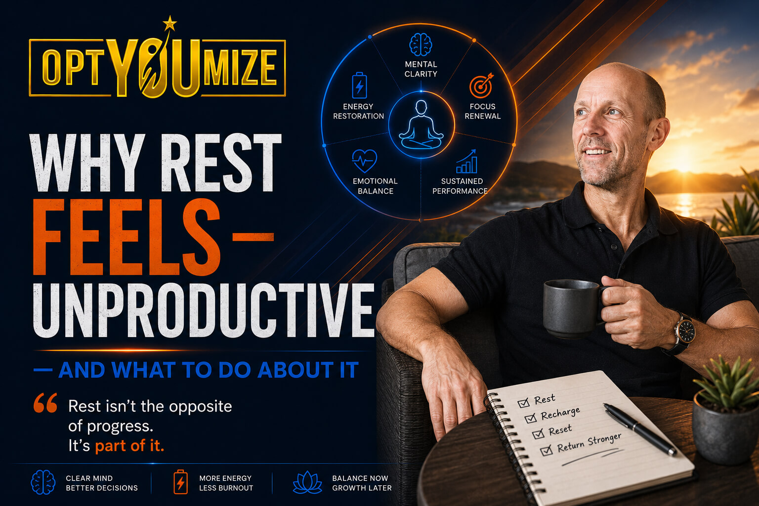 Why Rest Feels Unproductive — and What to Do About It