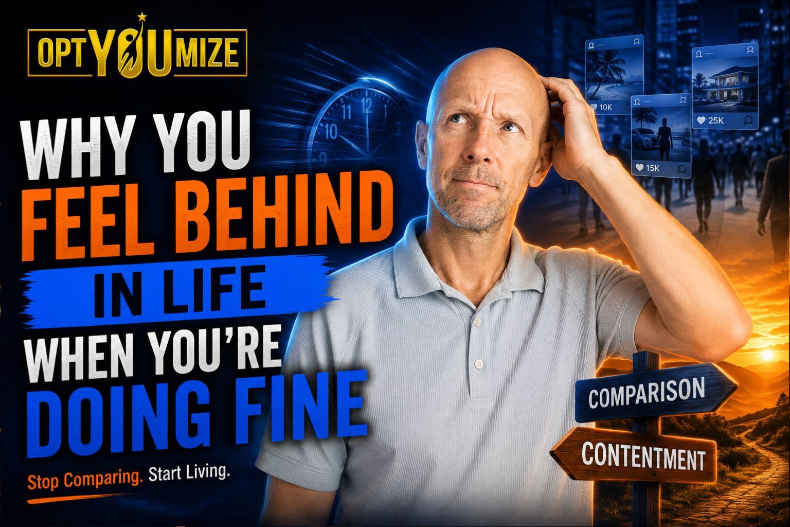 Why You Feel Behind in Life When You're Doing Fine